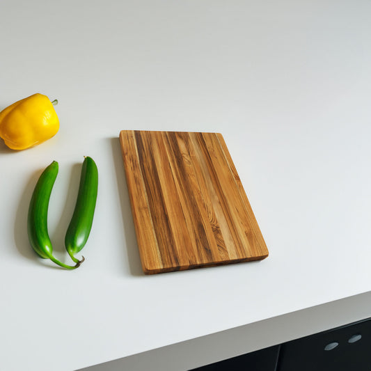 Teak Cutting Board Natural + Solid Wood + 5 Pieces 18 INCH, Pack of 5 Pieces