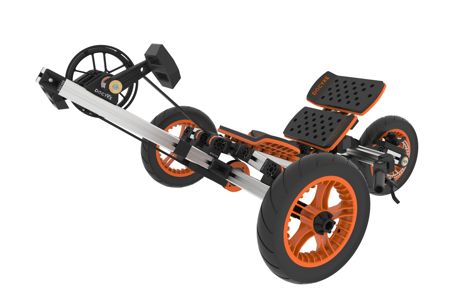 Buildable Kit 20 in 1 Kids Go Kart Set, Suitable for 1 to 8 Years Old, Two Wheel Bike, Three Wheel Bike